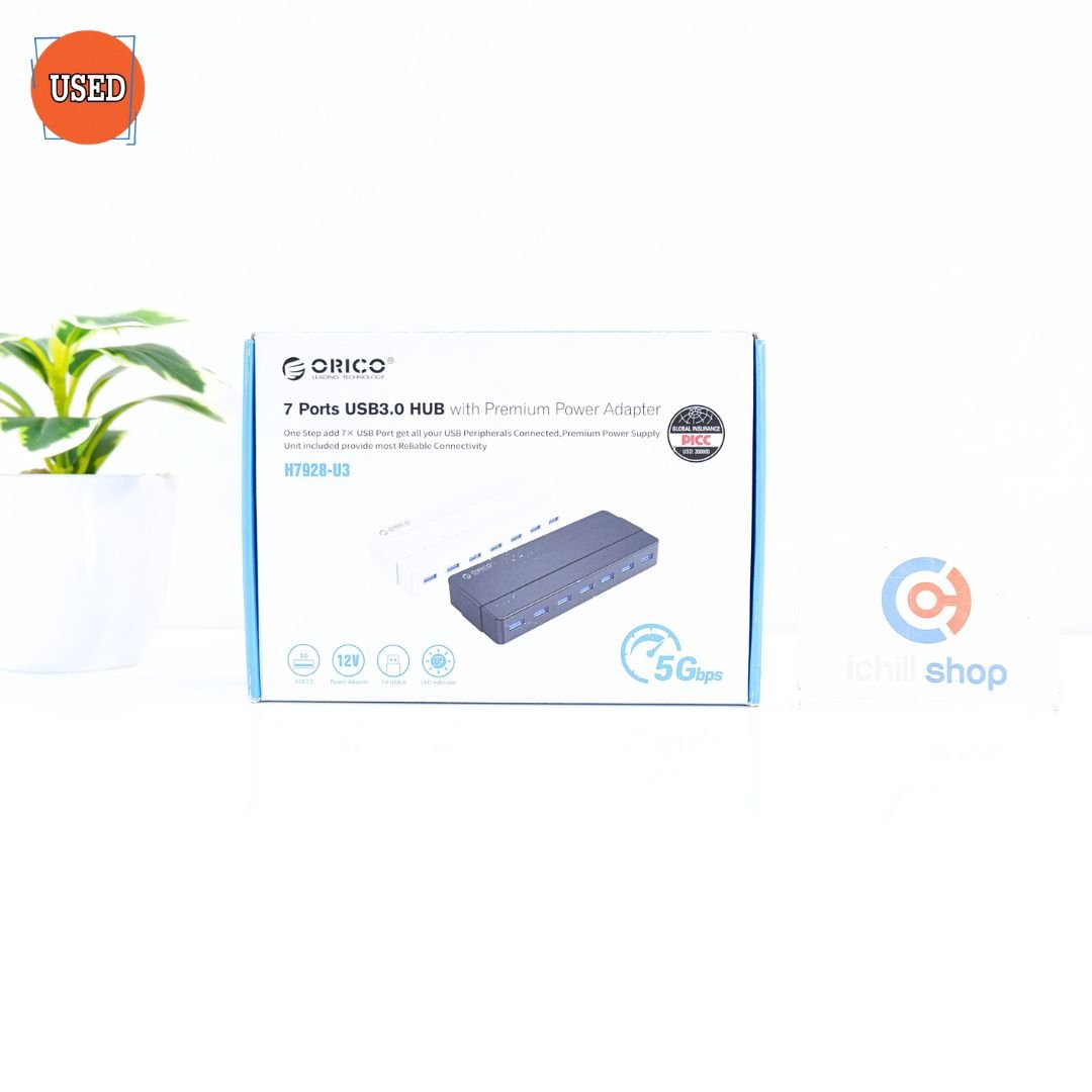 USB HUB (ยูเอสบีฮับ) ORICO H7928-U3-V1 HUB 7 PORTS USB 3.0 P15879