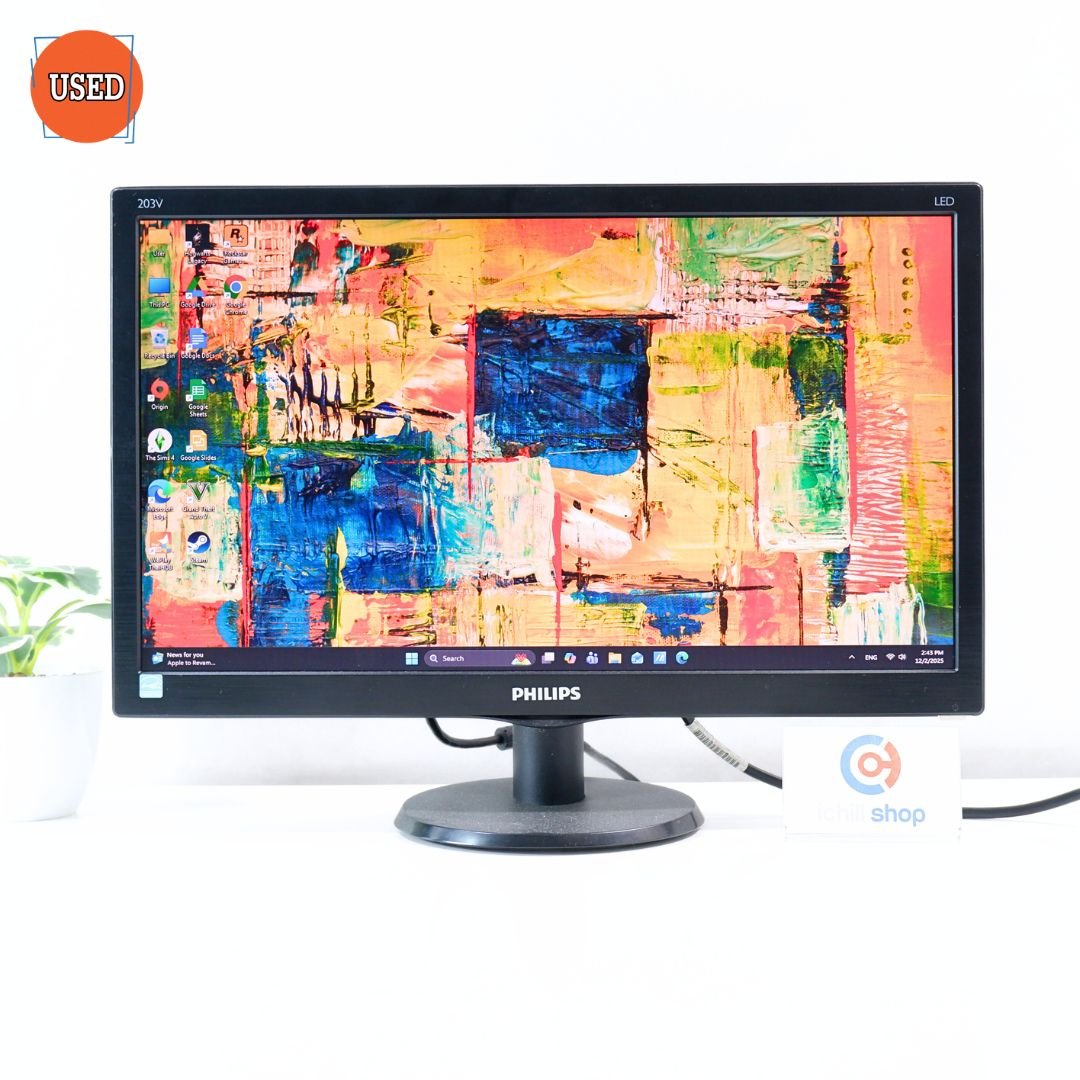 MONITOR (จอมอนิเตอร์) PHILIPS 203V5LSB2/97 19.5 INCH HD TN 60Hz P16864