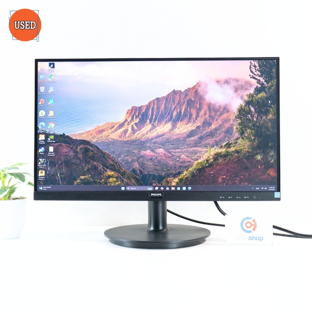MONITOR (จอมอนิเตอร์) PHILIPS 221V8L/67 21.5 INCH VA FHD 75Hz P17436