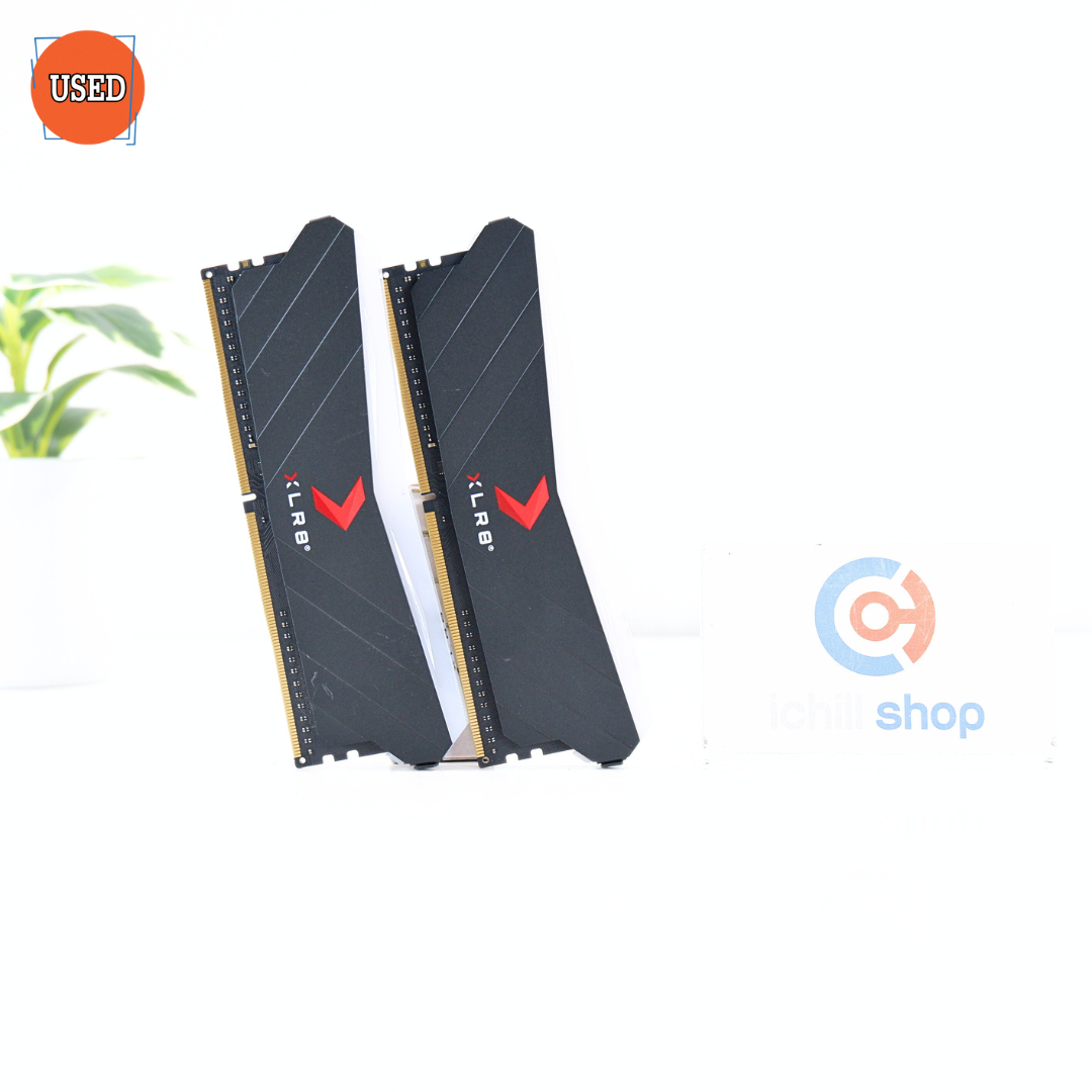 RAM (แรม) PNY XLR8 RGB DDR4 16GB (8GBX2) 3200MHz BLACK P16705