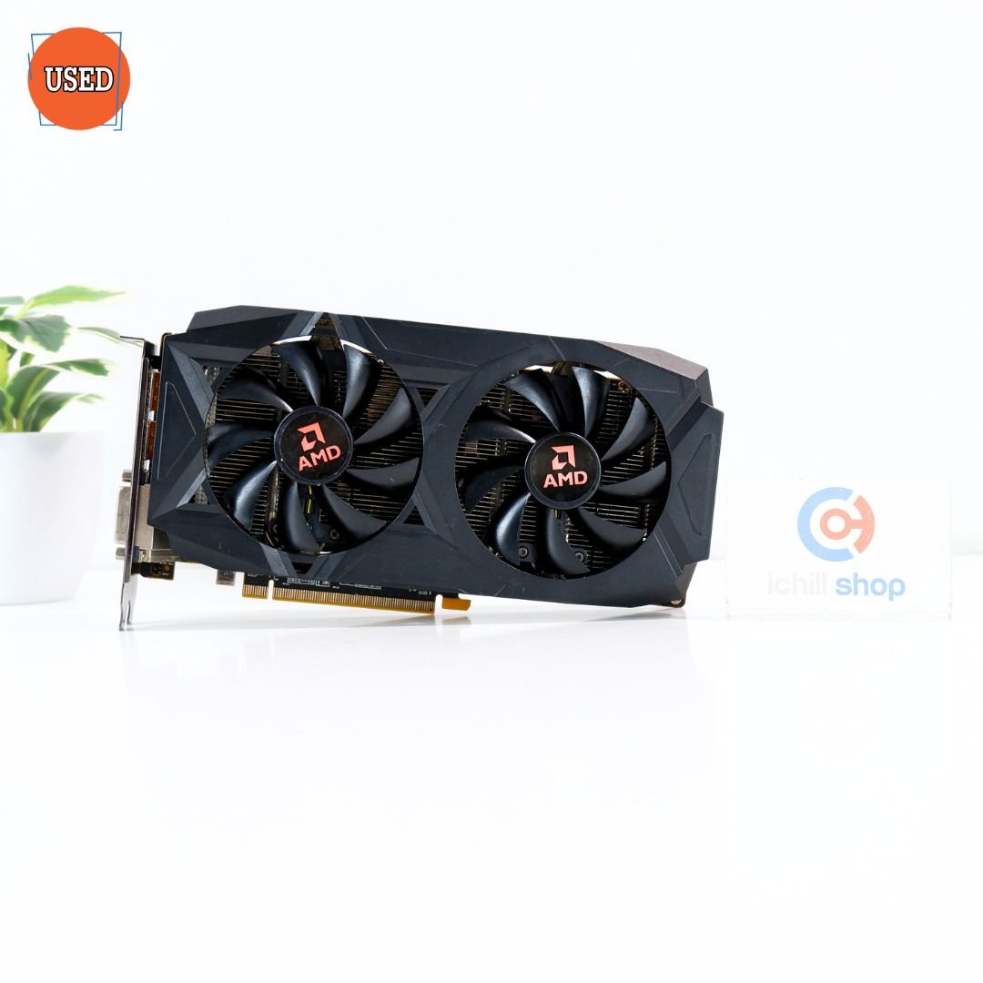 การ์ดจอ (VGA) POWERCOLOR RX580 8GB 2F P15727