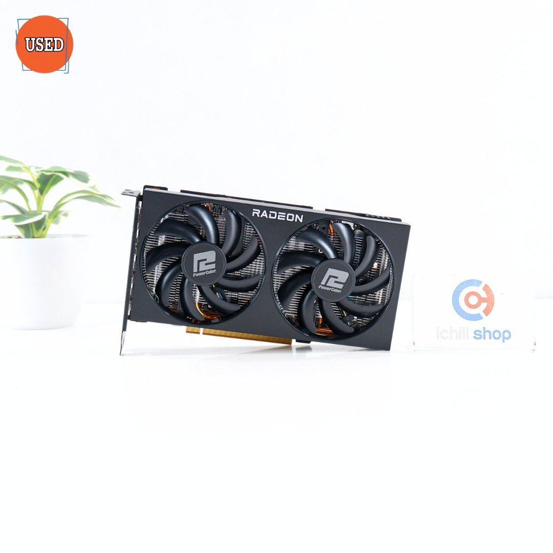 การ์ดจอ (VGA) POWER COLOR RX6600 XT 8GB 3F FIGHTER P17152