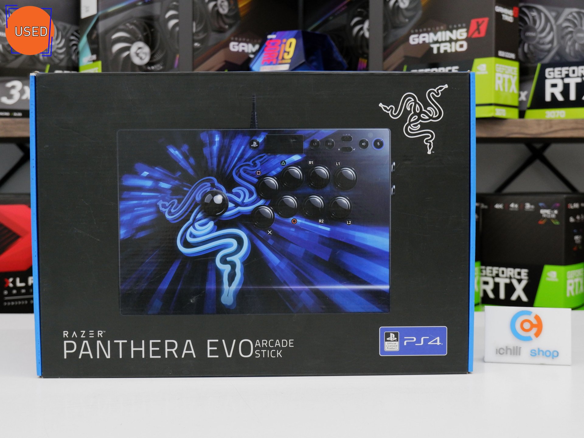 Joy Controller Razer JOY STICK (จอยเกมส์) RAZER PANTHERA EVO ARCADE STICK P11913