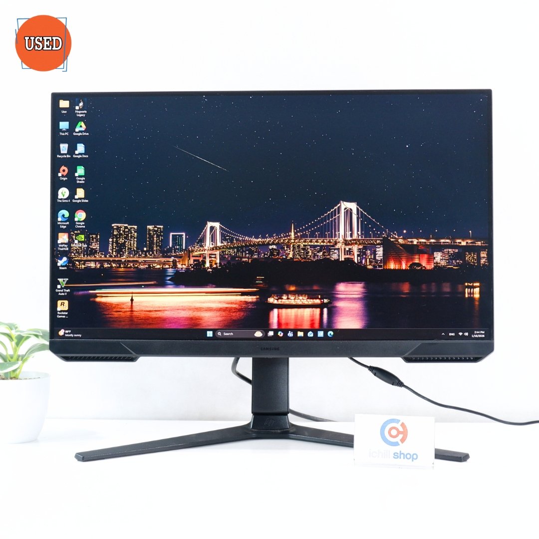 MONITOR (จอมอนิเตอร์) SAMSUNG ODYSSEY G3 LS24AG320NEXXT 24 INCH FHD VA 165Hz P16955