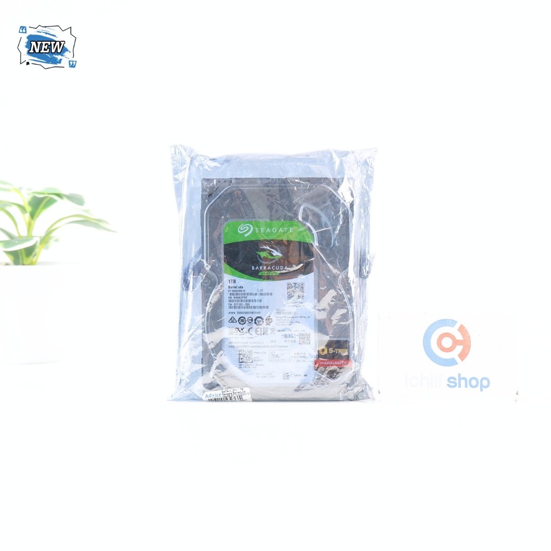 HDD (ฮาร์ดดิสก์) SEAGATE BARRACUDA 1TB (ST1000DM010) SATA 3.5 (ของใหม่) P17198