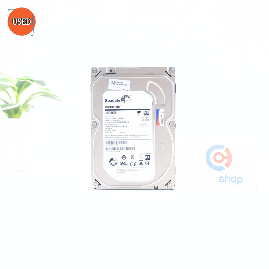 HDD (ฮาร์ดดิสก์) SEAGATE BARRACUDA (ST1000DM003) 1 TB SATA 3.5 P13278