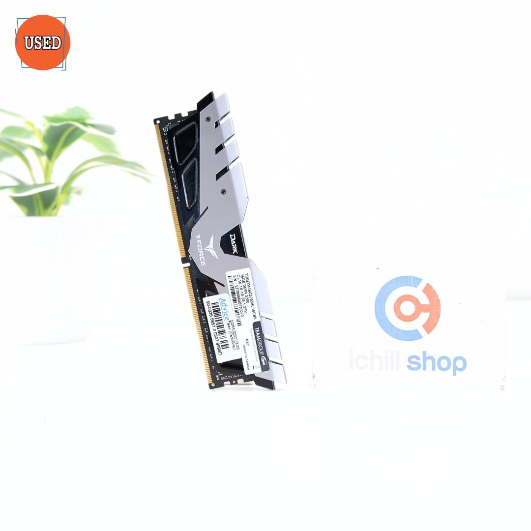 RAM (แรม) TEAM VULCAN Z GRAY DDR4 16GB (16X1) 3200MHz P16161