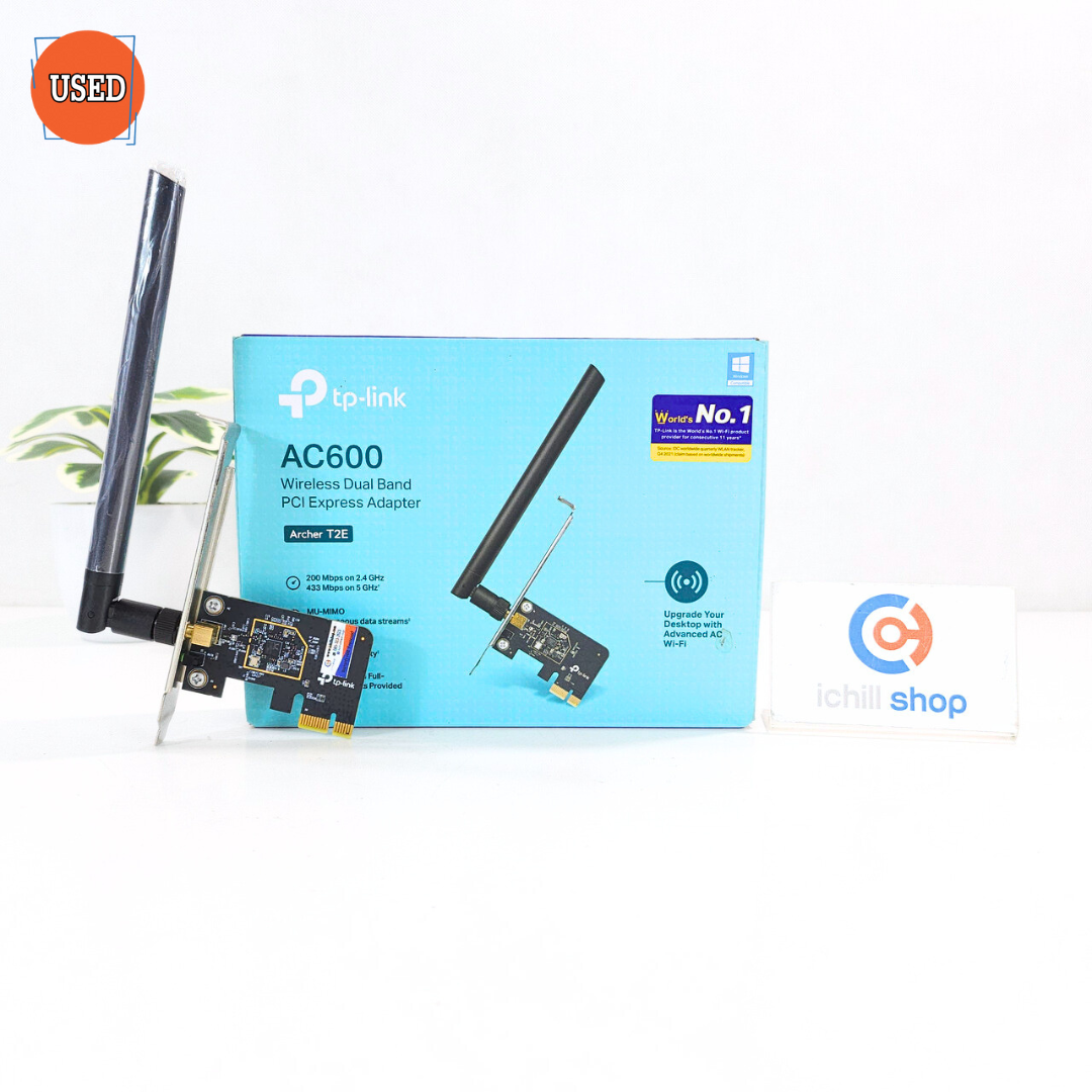 WIRELESS PCIE ADAPTER (การ์ดไวไฟ) TP-LINK ARCHER T2E AC600 WIRELESS DUAL BAND P15698
