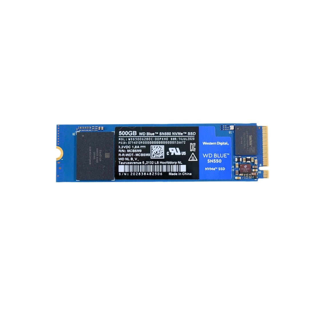 SSD (เอสเอสดี) WD BLUE SN550 500GB PCIe NVMe M.2 2280 P14219