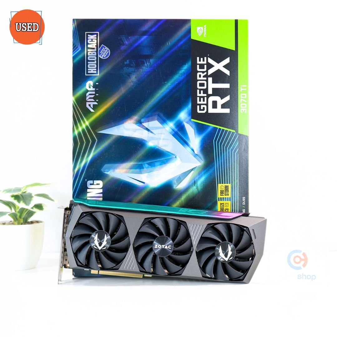 การ์ดจอ (VGA) ZOTAC GAMING RTX3070TI 8GB 3F AMP HOLO GDDR6X P15756