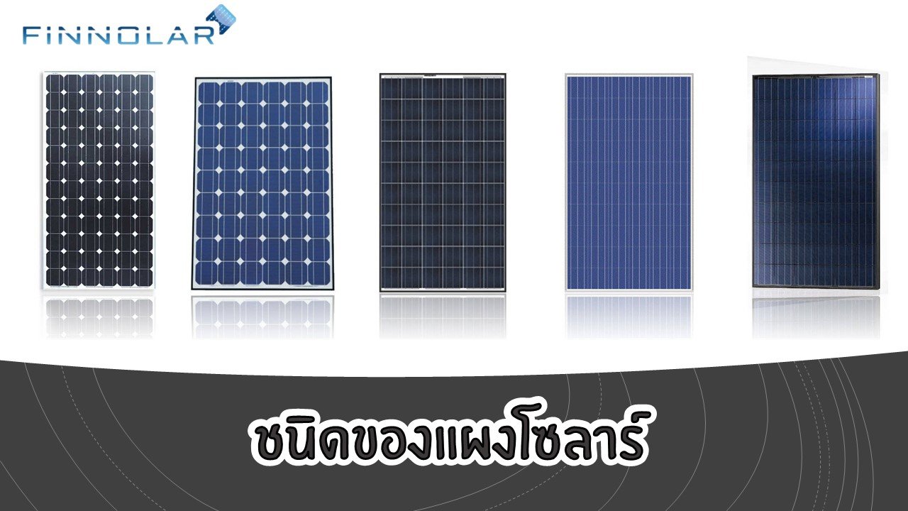 Components and Types of Solar Panels			