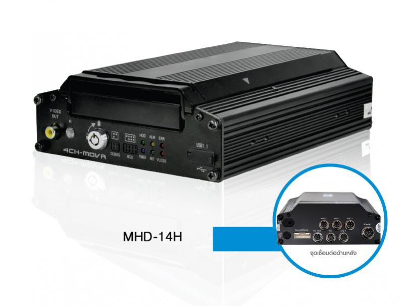 MDVR GPS Tracking รุ่น MHD-14H MDVR GPS Tracking รุ่น MHD-14H