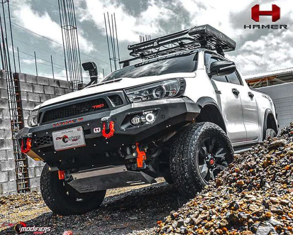 HAMER KING SERIES BULL BAR FOR TOYOTA HILUX REVO 2015 2017 hamer-king-series-bull-bar-for-toyota-hilux-revo-2015-2017