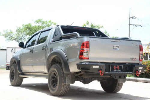 กันชนหลัง HAMER รุ่น M-SERIES REAR BUMPER FOR TOYOTA HILUX VIGO 2012-2015