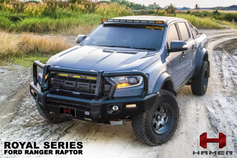 กันชนหน้า HAMER รุ่น ROYAL SERIES BULL BAR FOR FORD RANGER RAPTOR