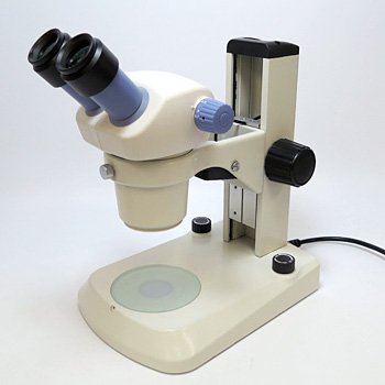 How to install a general-purpose ring lighting on a stereo microscope