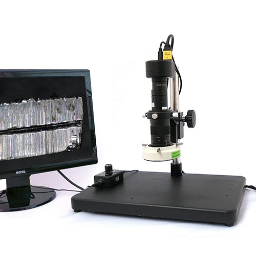Replacement of stereo microscope for visual inspection