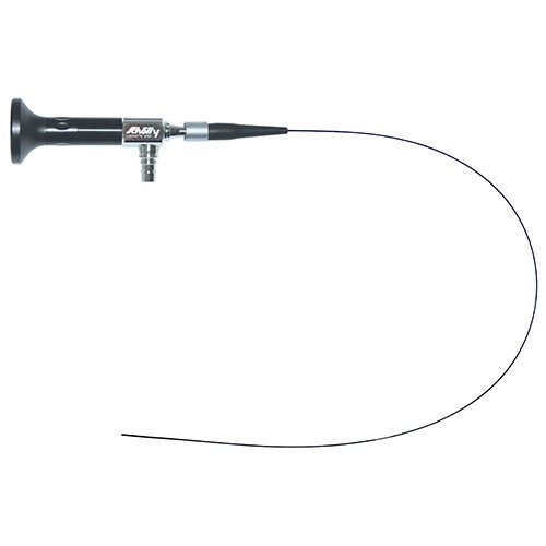 What is a fiberscope? What are its features and how does it differ from a borescope?