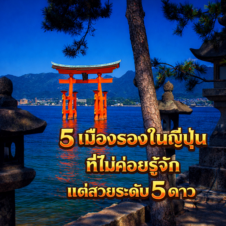5 เมืองรองในญี่ปุ่นที่ยังไม่ค่อยรู้จัก แต่สวยระดับ 5 ดาว (ไปก่อนใคร ไม่ต้องเบียดคน)