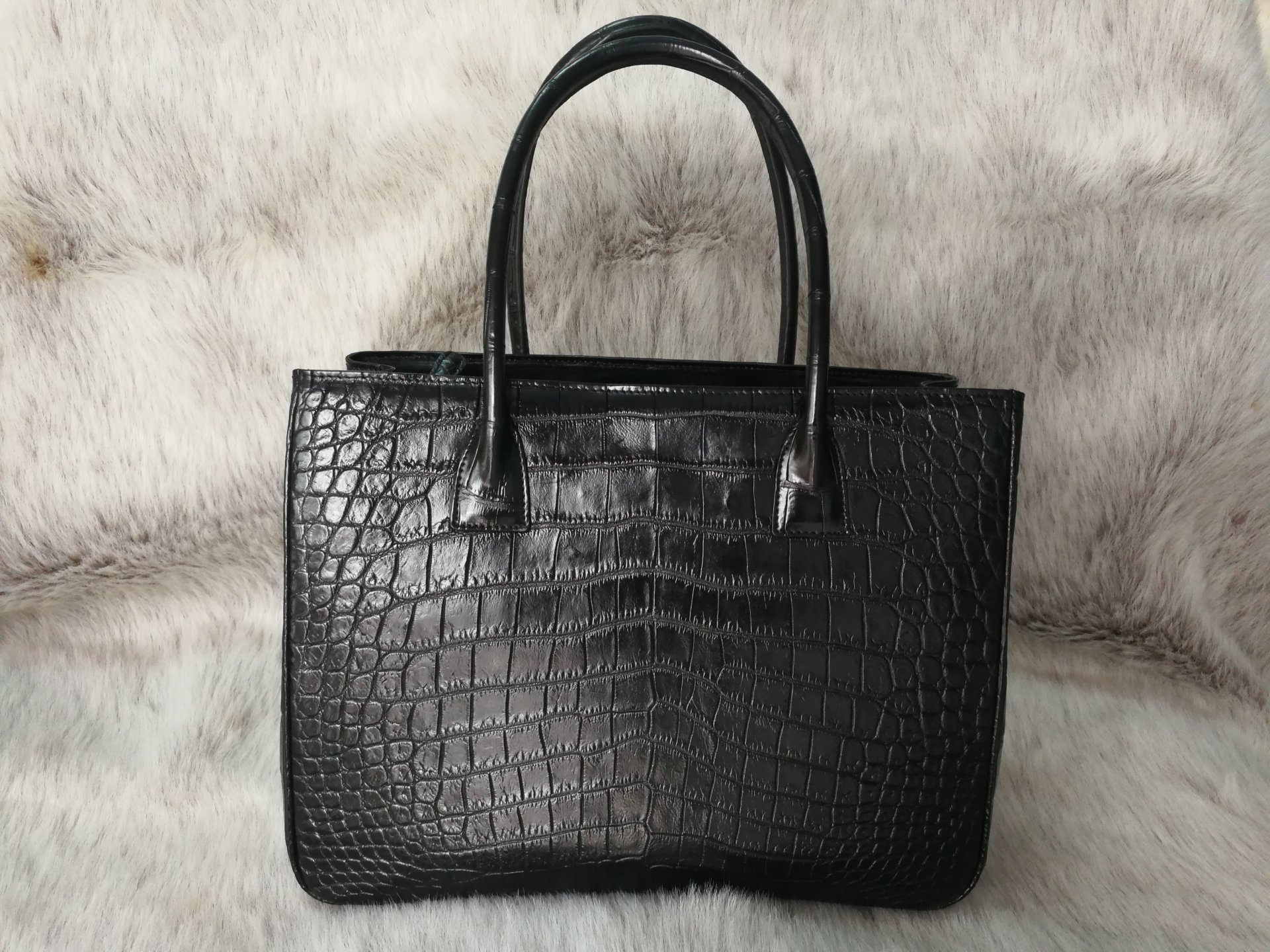 New Women's Bag Crocodile Pattern Shoulder Bag Handbags Fashion Patent  Leather Underarm Bag Shoulder Bag Purses and Handbags - AliExpress
