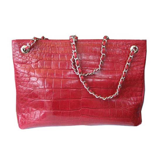 Be The Lady With The Alligator Purse! Classic Red Alligator Handbag –  STUDIO BURKE DC