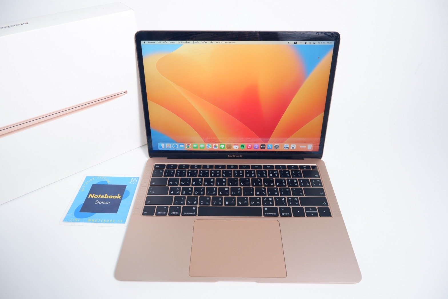 ⚡ราคาพิเศษ มีเพียงเครื่องเดียว⚡ Macbook Air 13(2019) i5-8210Y Ram8 SSD128 จอ13.3 IPS LCD อุปกรณ์ครบกล่อง ขายเพียง 14,900.-