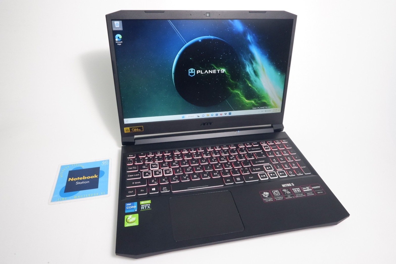 Acer nitro5 i5-11400H RTX3050 Ram8 SSD512 จอ15.6 144Hz ประกันศูนย์ยาวๆ ราคาเพียง 19,900 .-