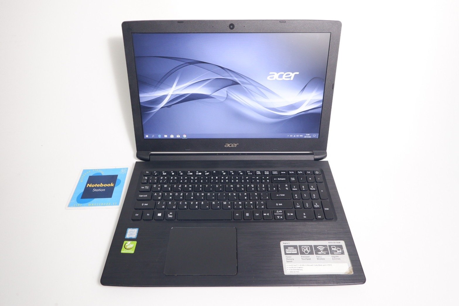 Acer i3-8130 ram12 ssd240 จอใหญ่15.6 เครื่องพร้อมใช้งาน เพียง6900.-
