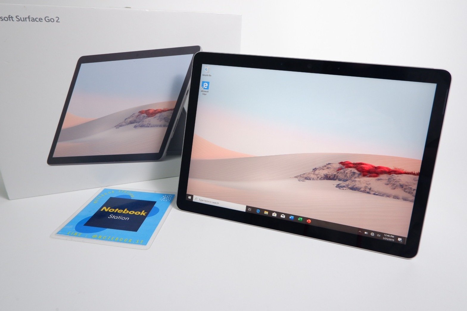 (ของใหม่)Surface Go2 ram8 ssd128 จอ10.5 Full HD จอทัสกรีน ใช้งานได้ลื่น เพียง 6990.-