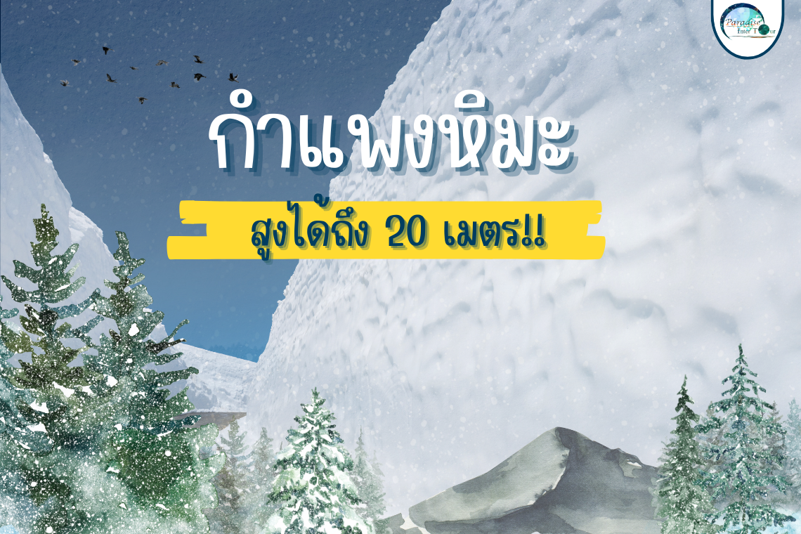 กำแพงหิมะสูงกว่า 20 เมตร ที่ กำแพงหิมะทาเตยามะ  กำแพงหิมะสูงกว่า 20 เมตร ที่ กำแพงหิมะทาเตยามะ