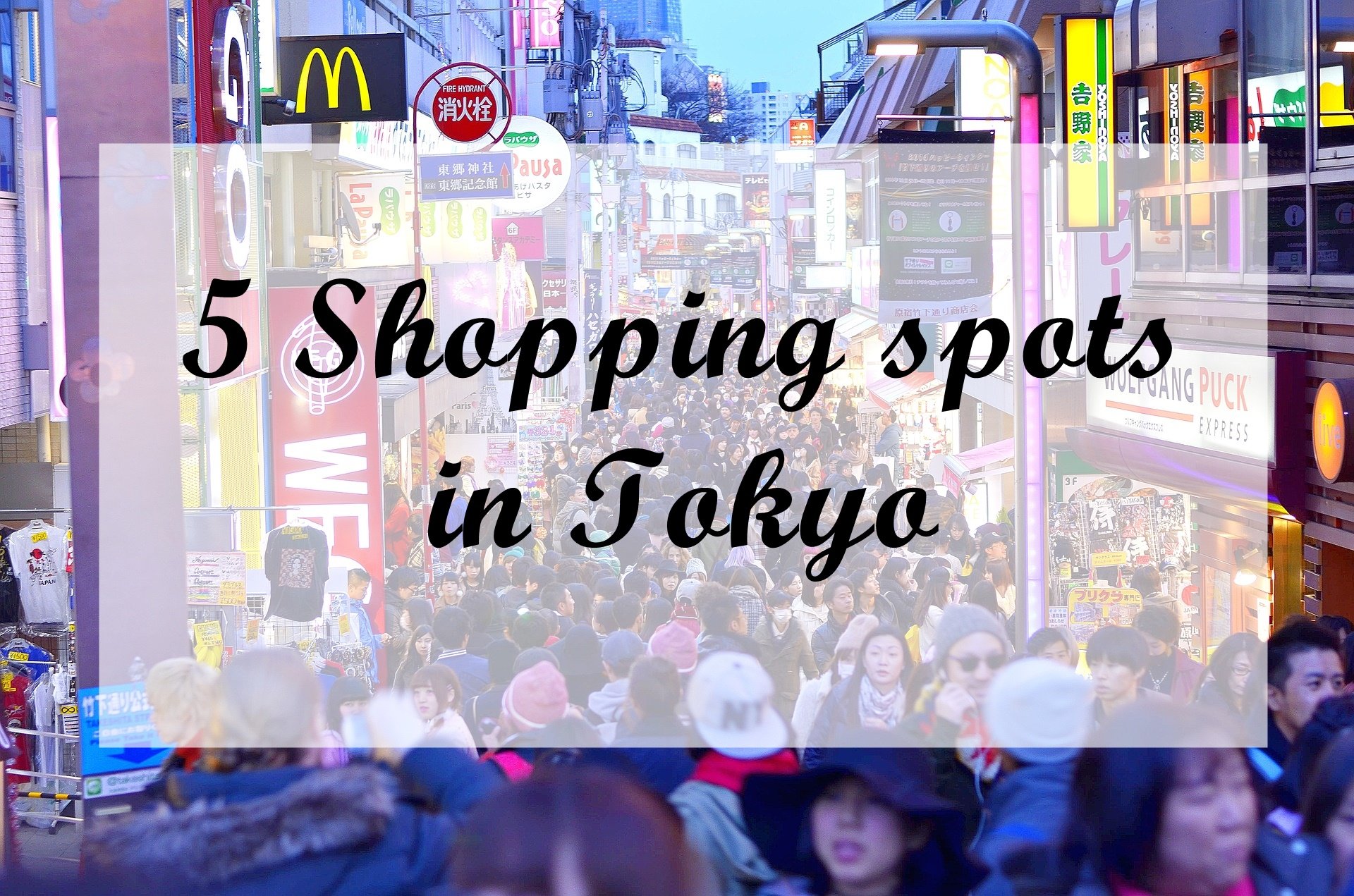 5 แหล่งช้อปปิ้งในโตเกียวที่ ข า ช้ อ ป ห้ามพลาด!!!!! 5 แหล่งช้อปปิ้งในโตเกียวที่ ข า ช้ อ ป ห้ามพลาด!!!!!