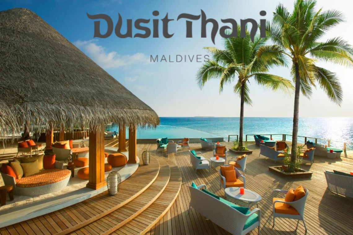 Dusit Thani Maldives รีสอร์ตที่ตั้งอยู่ในเขตสงวนชีวมณฑลแห่งแรก และแห่งเดียวในโลก