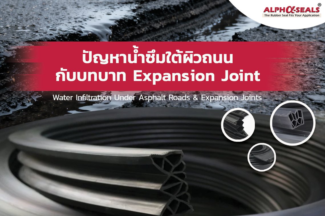 Water Infiltration Under Asphalt Roads & Expansion Joints