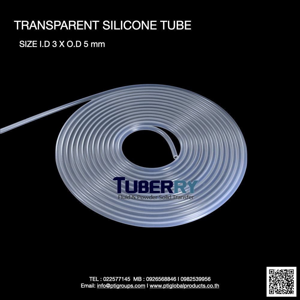  Silicone Tube I.D 3 X O.D 5 mm 