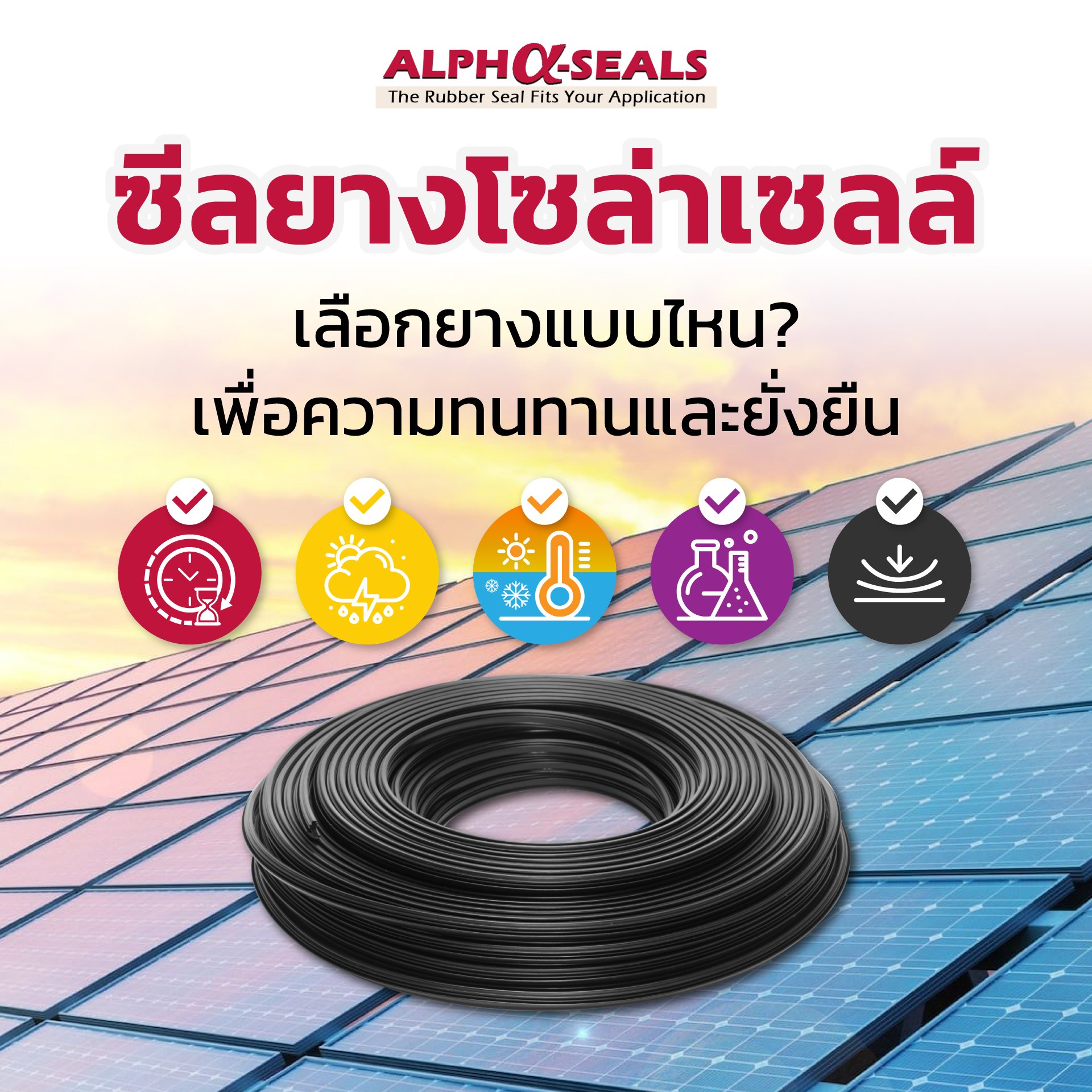 Solar Cell Rubber Seals: Which Material to Choose for Durability?