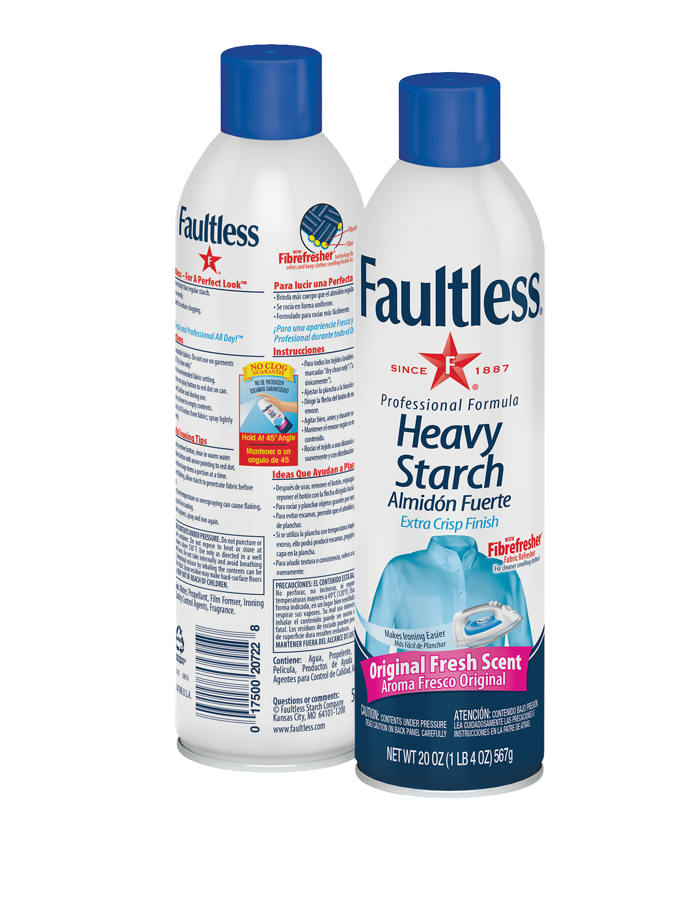 FAULTLESS HEAVY STARCH