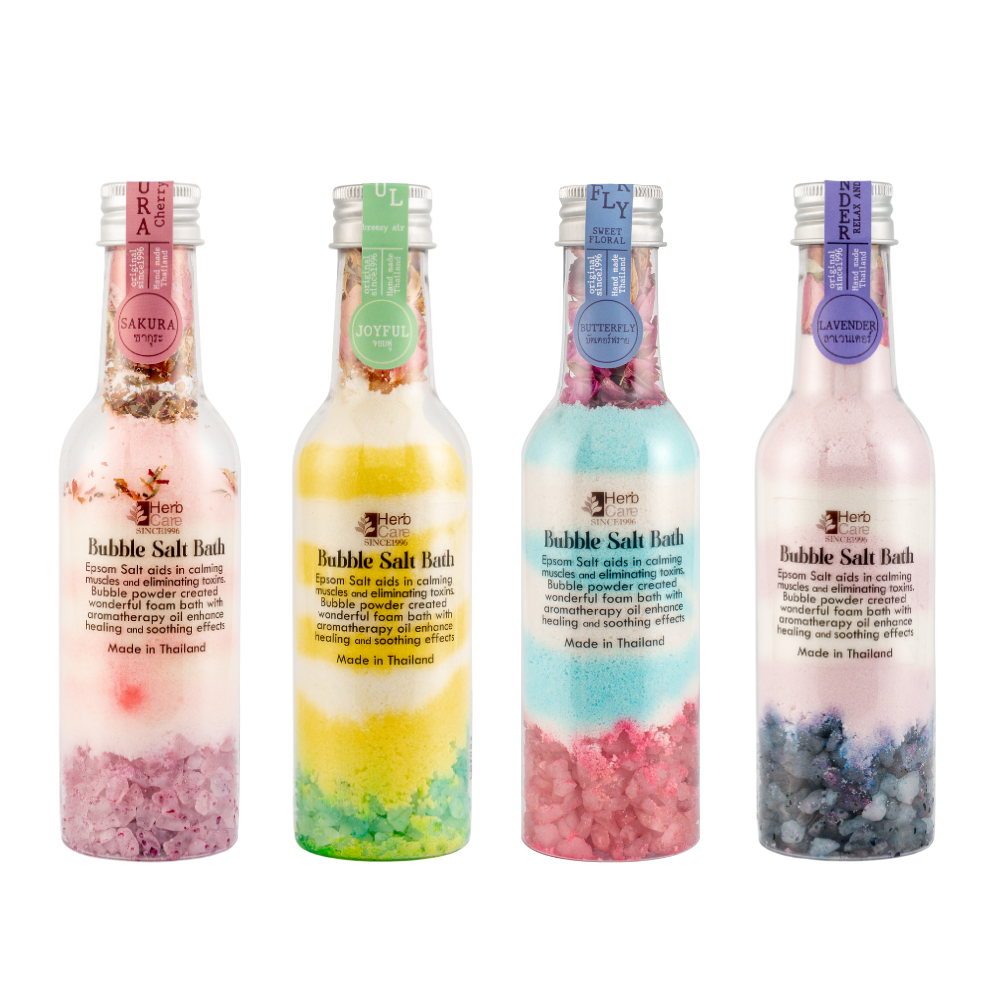 Bubble bath salt