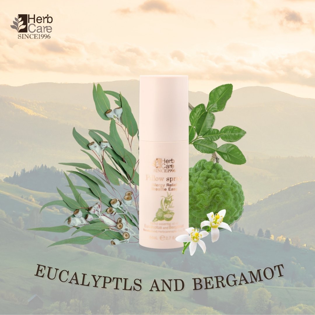 Aroma Pillow Spray: Allergic (Eucalyptus and Bergamot)