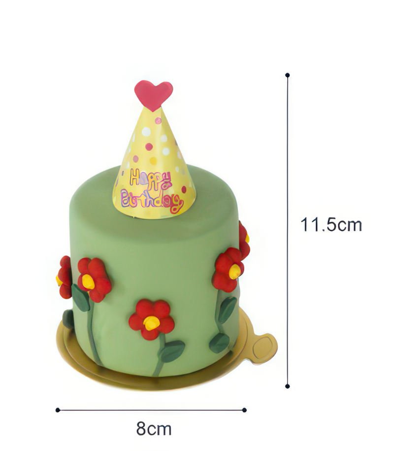 Mini Fondant Cake Model
