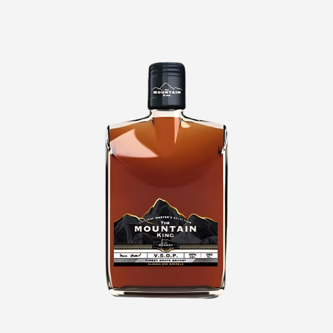 The Mountain King Brandy VSOP 350ml | บรั่นดีคลาสสิก ขนาดพกพา