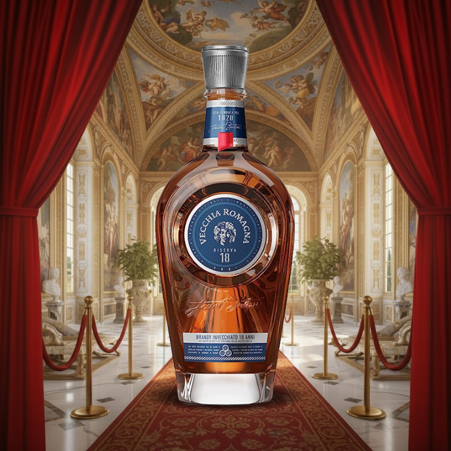 Vecchia Romagna Riserva 18 Years Old 700ml.