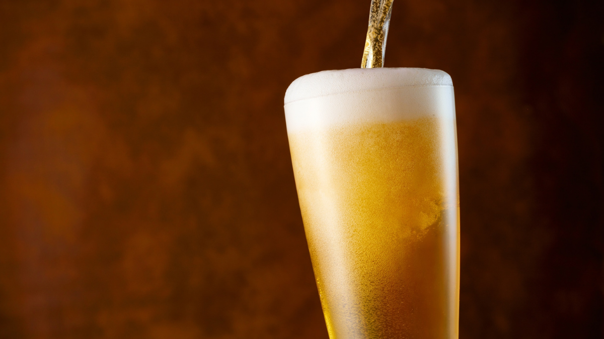 Enjoying Beer Party