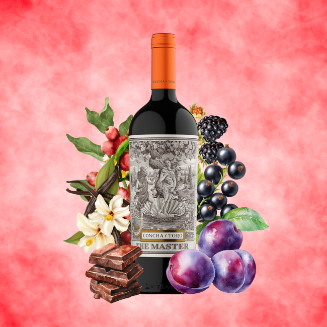Concha Y Toro The Master Cabernet Sauvignon 750ml.