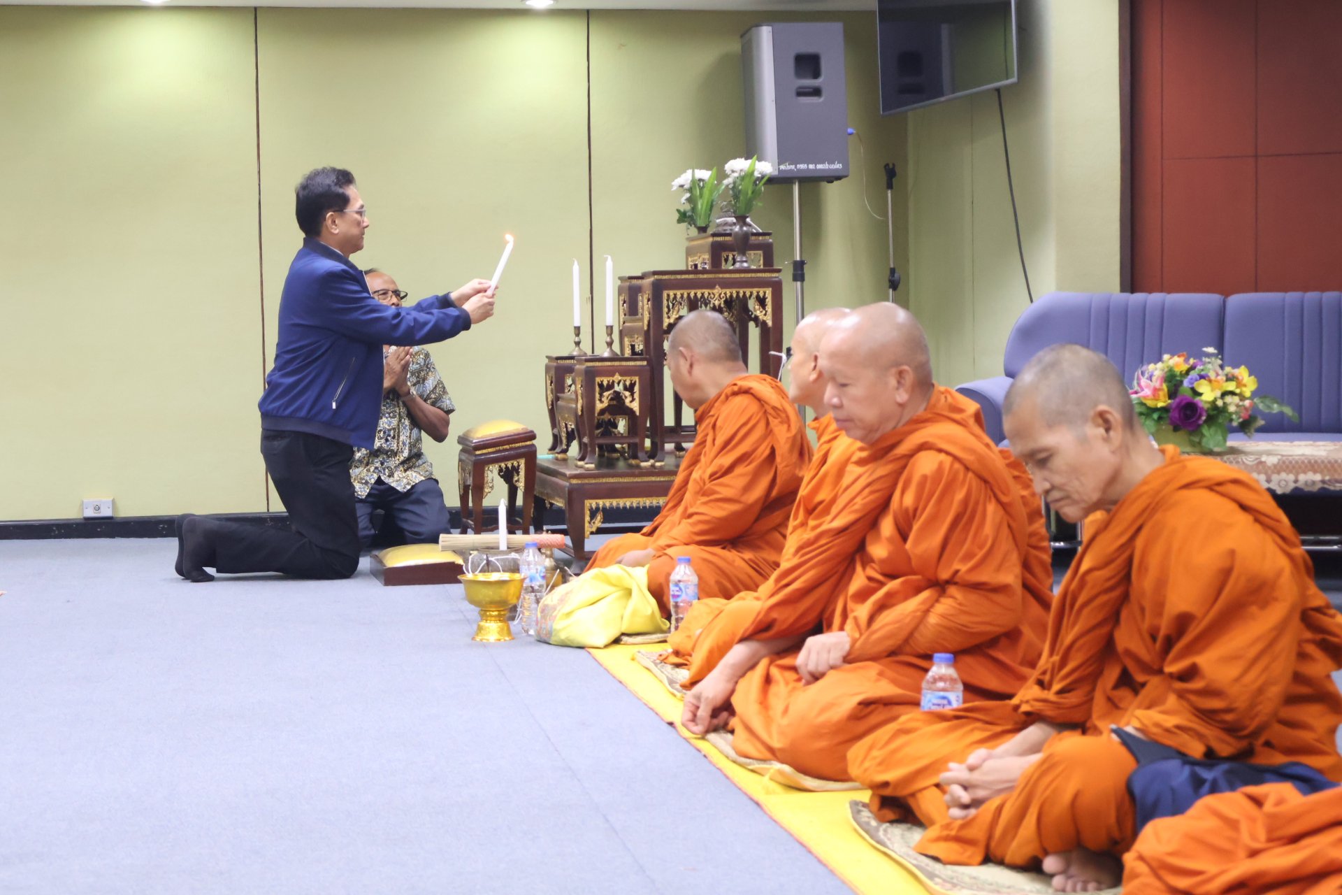 A Merit-Making Ceremony at BBA PSU 2025 A Merit-Making Ceremony at BBA PSU 2025