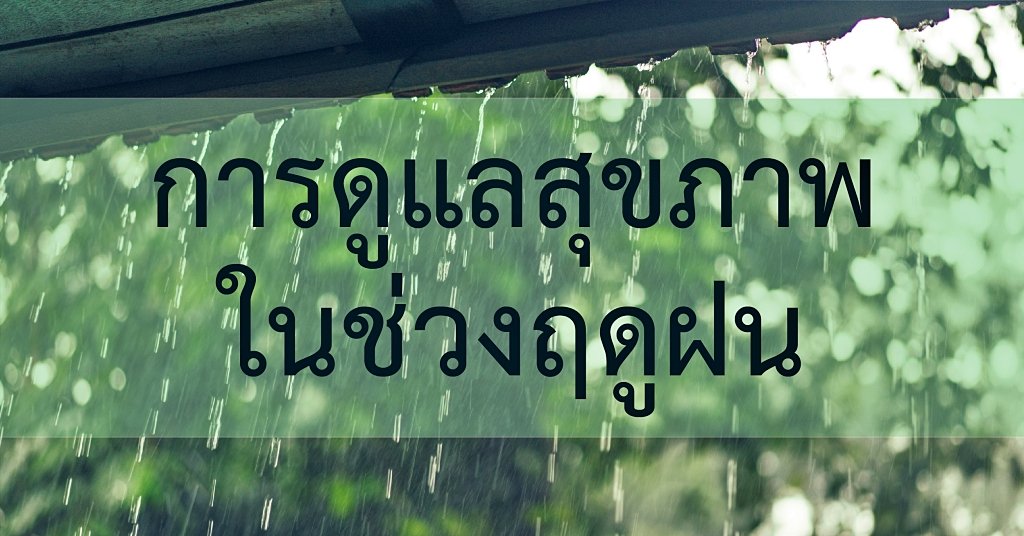 การดูแลสุขภาพในฤดูฝน การดูแลสุขภาพในฤดูฝน