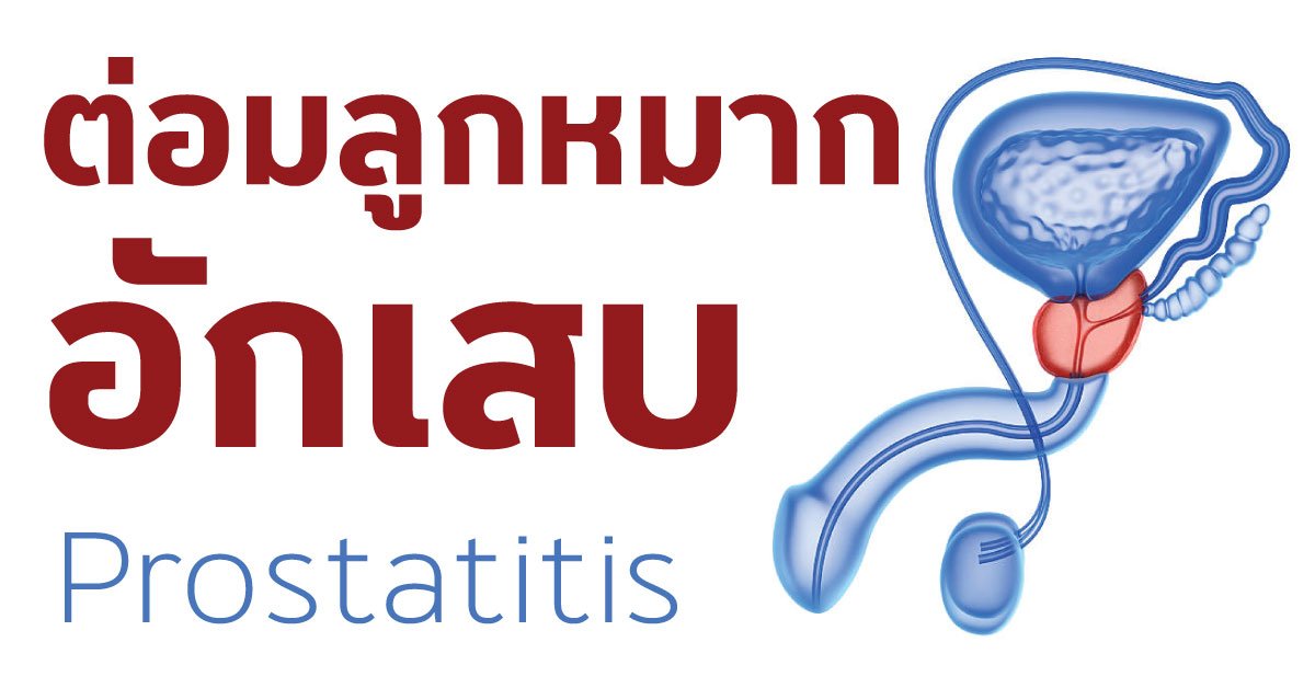 ต่อมลูกหมากอักเสบ Prostatitis ต่อมลูกหมากอักเสบ Prostatitis