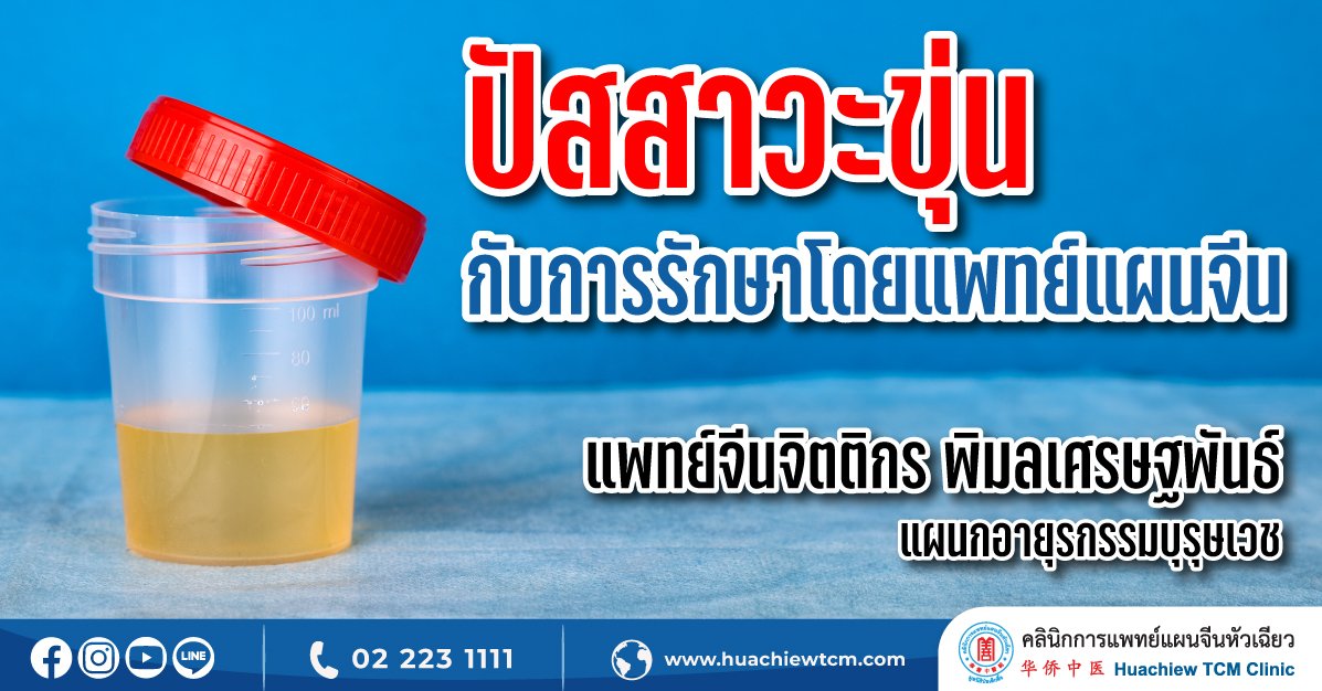 ปัสสาวะขุ่นกับการรักษาโดยแพทย์แผนจีน ปัสสาวะขุ่นกับการรักษาโดยแพทย์แผนจีน