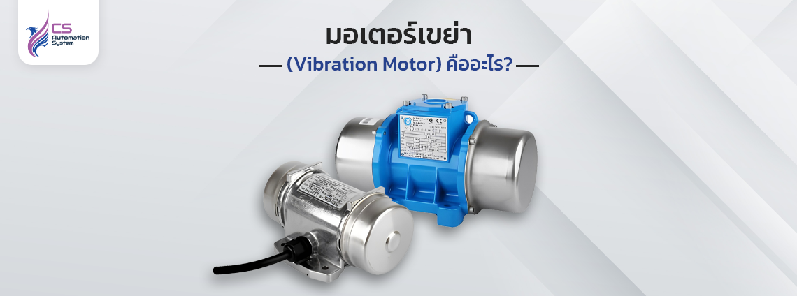 มอเตอร์เขย่า (Vibration Motor) คืออะไร?