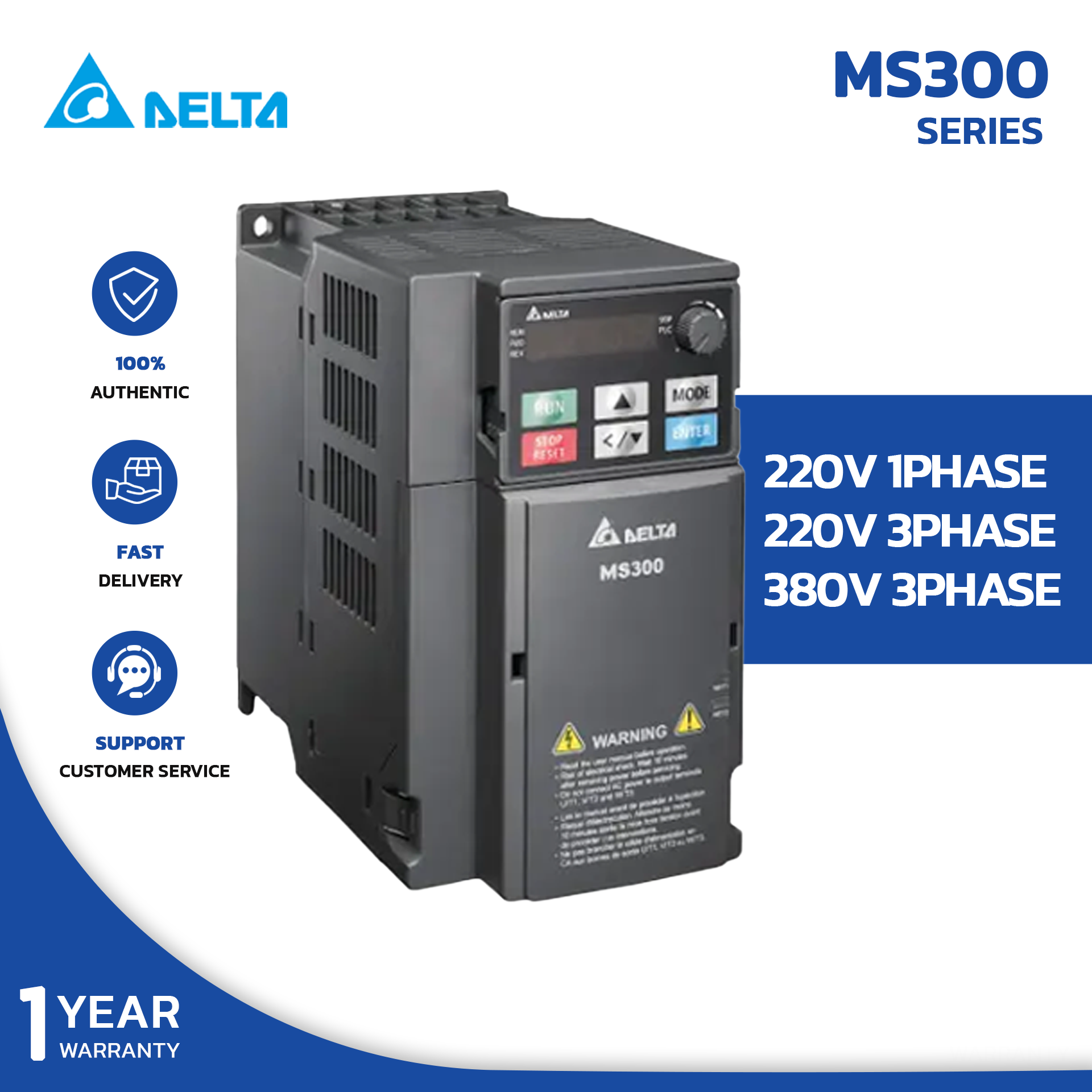 Inverter Delta MS300 series