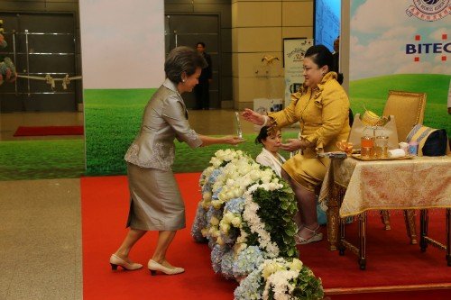 คุณนฤมล สุรเศรษฐ ประธานกลุ่ม L.S. Jewelry Group ได้รับโล่เกียรติคุณบุคคลดีเด่นประจำปี พ.ศ. 2555 จากพระเจ้าวรวงศ์เธอ พระองค์เจ้าโสมสวลี พระวรราชาทินัดดามาตุ ในวันพุธที่ 28 พฤศจิกายน 2555